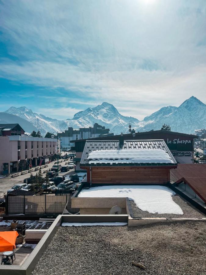 Atmosphere Hotel Les Deux Alpes Bagian luar foto